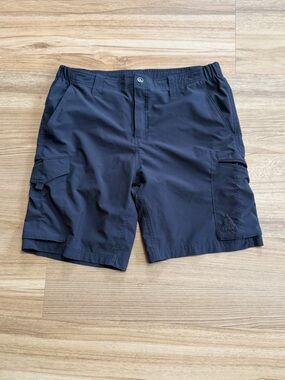 Gerry Men’s Dark Gray Carg Polyester Shorts Size 36 Outdoor Casual Hiking Shorts